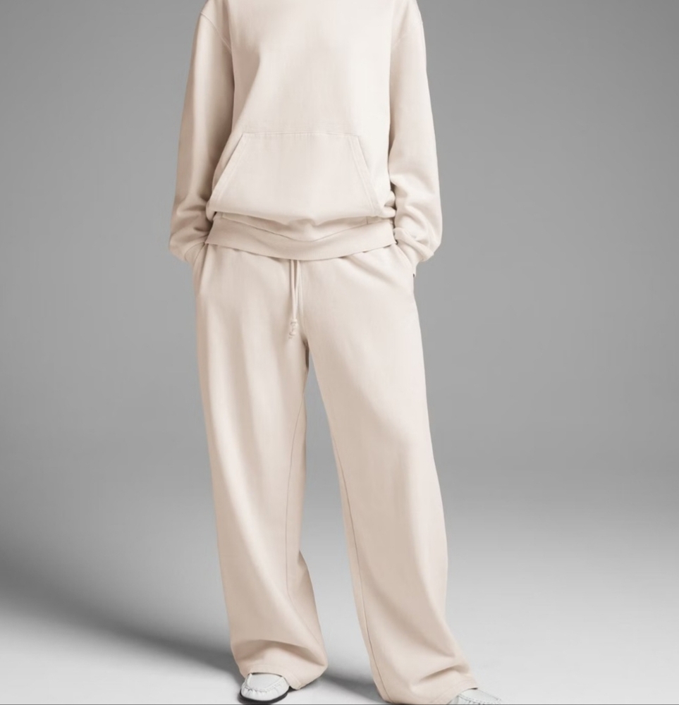 🤎SKIMS🤎Buff Crewneck Sweatshirt & Straight Leg Pants